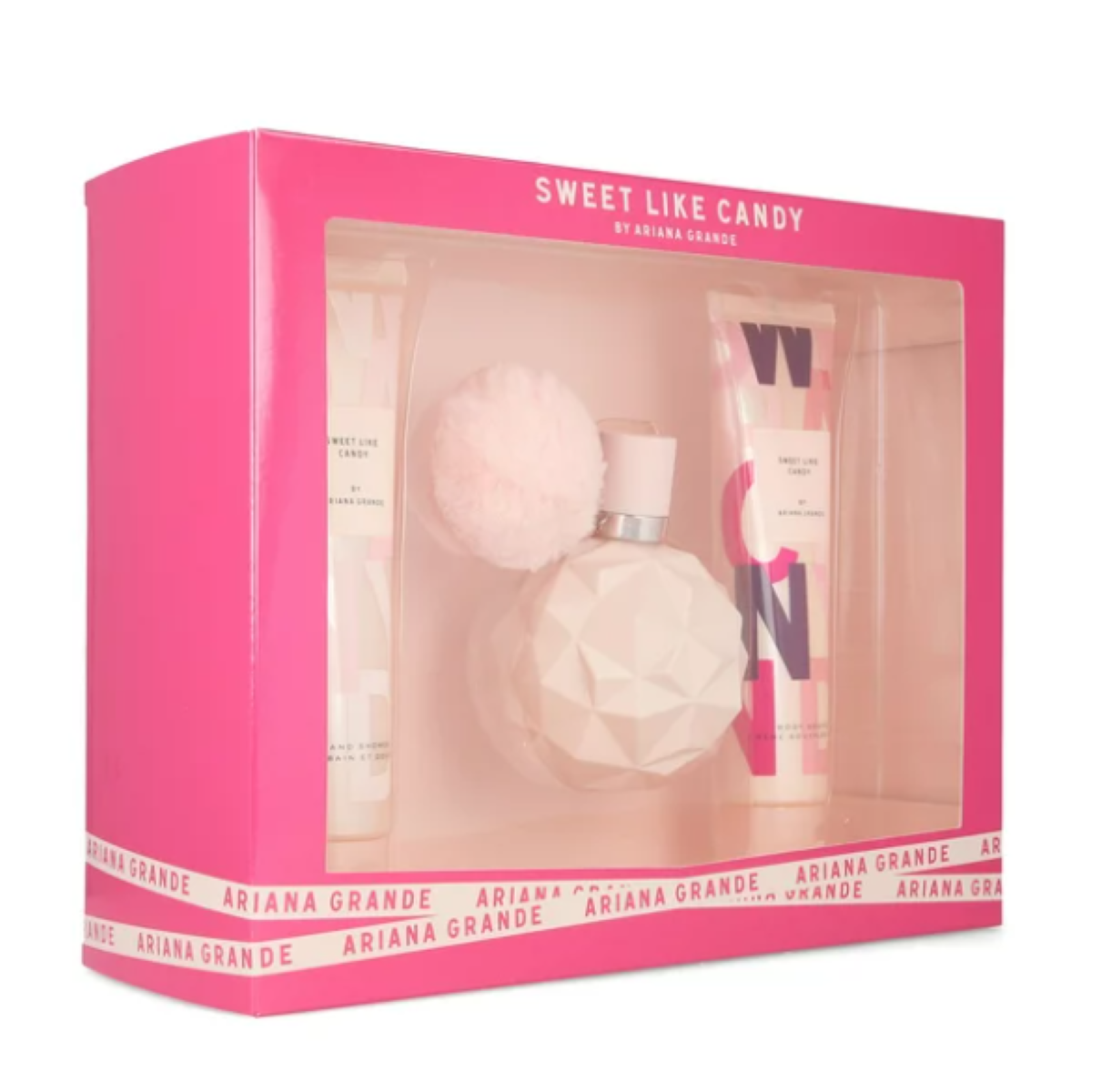 Kit de Perfume Ariana Grande Sweet Like Candy 3 Pzas
