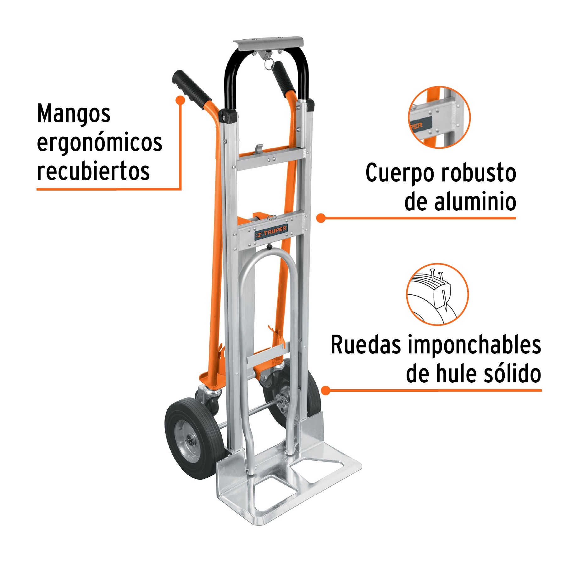 DIABLO CONVERTIBLE DE ALUMINIO 3 EN 1, TRUPER 16188