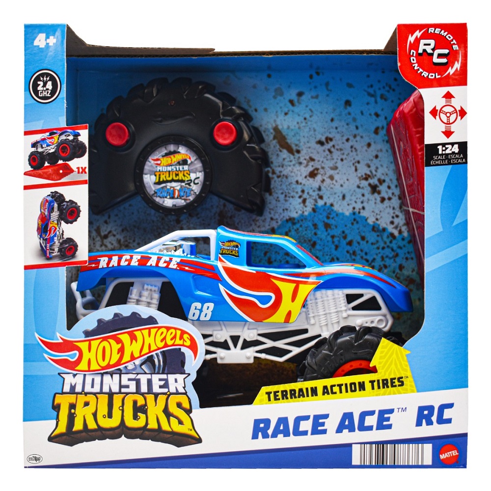 Hot wheels Monster Trucks Race Ace RC 1:24