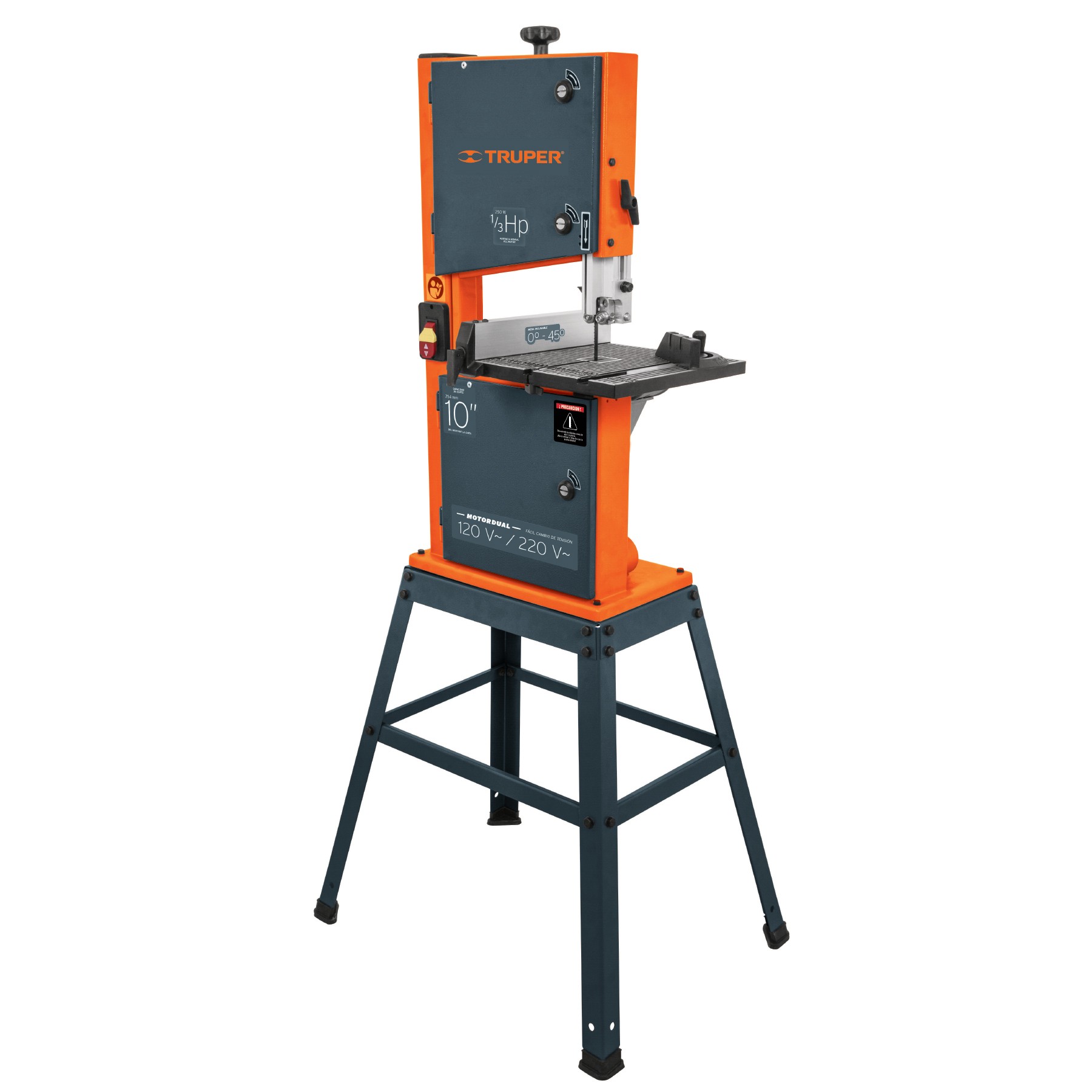 SIERRA CINTA 10", 1/3 HP (250 W), TRUPER 16277