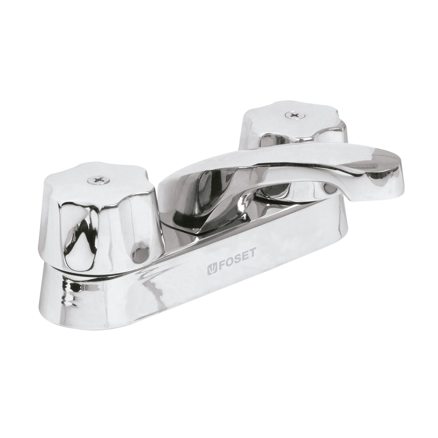 mezcladora 4'' para lavabo, nariz larga, cartucho ceramico 