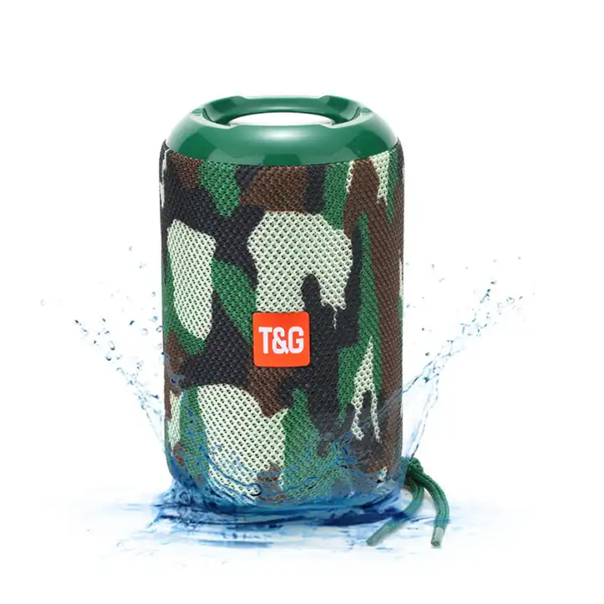 Bocina Altavoz Bluetooth Portátil Camuflaje.