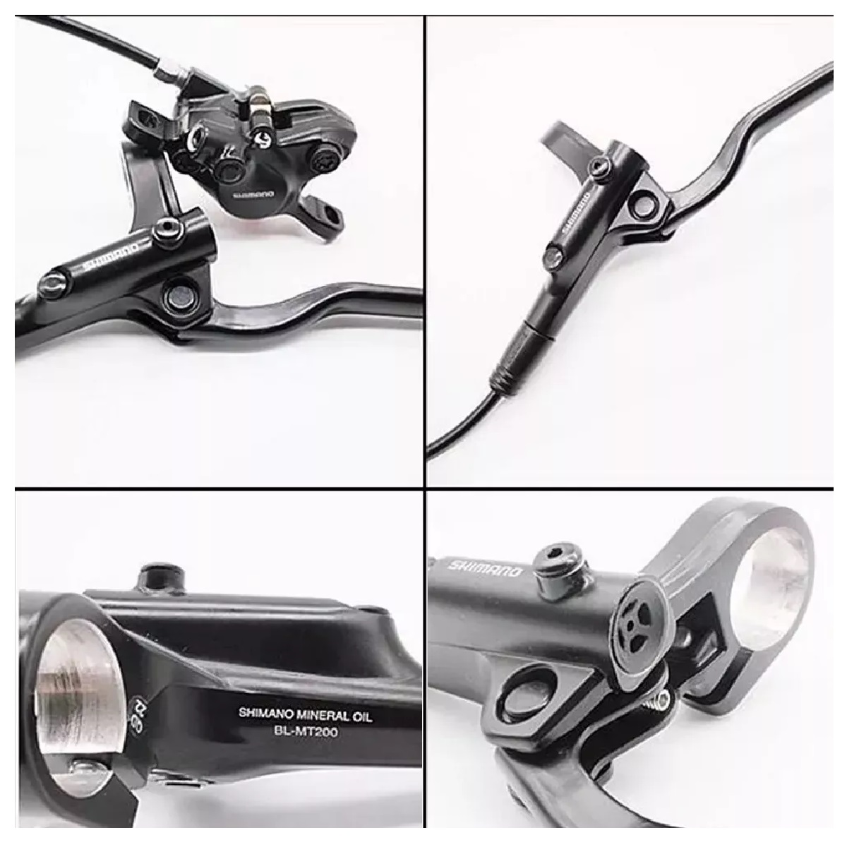 Kit De Freno A Disco Hidráulico Para Bicicleta Shimano Mt200