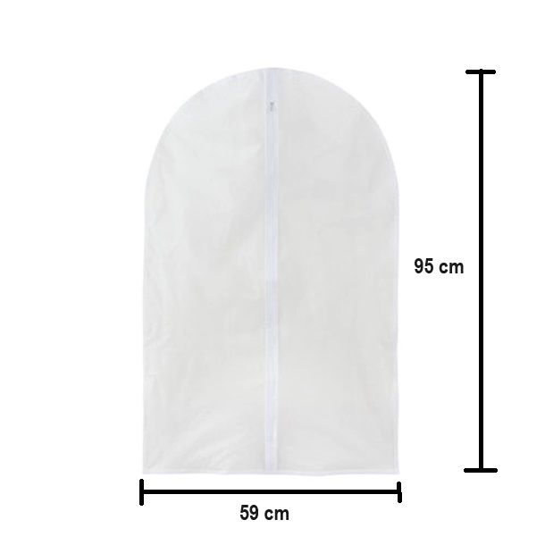 Portatraje Cubrepolvo para ropa 3 piezas