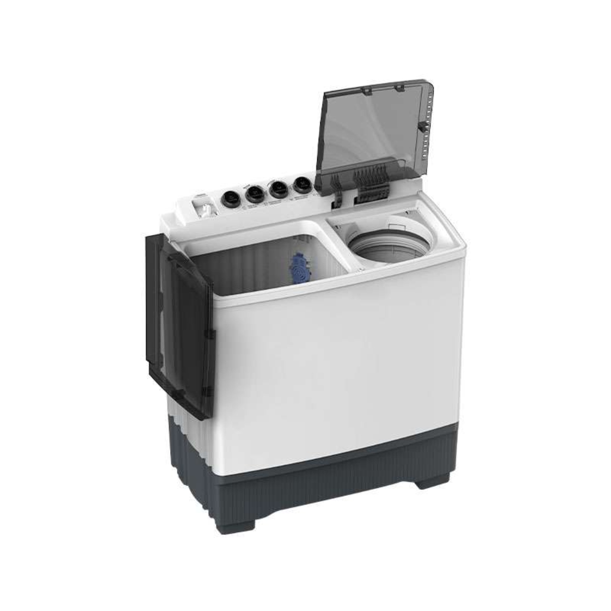 LAVADORA MIDEA MT100W150W-MX 15KG DOBLE TINA TWIN FORCE PULSATOR BLANCA ALBY