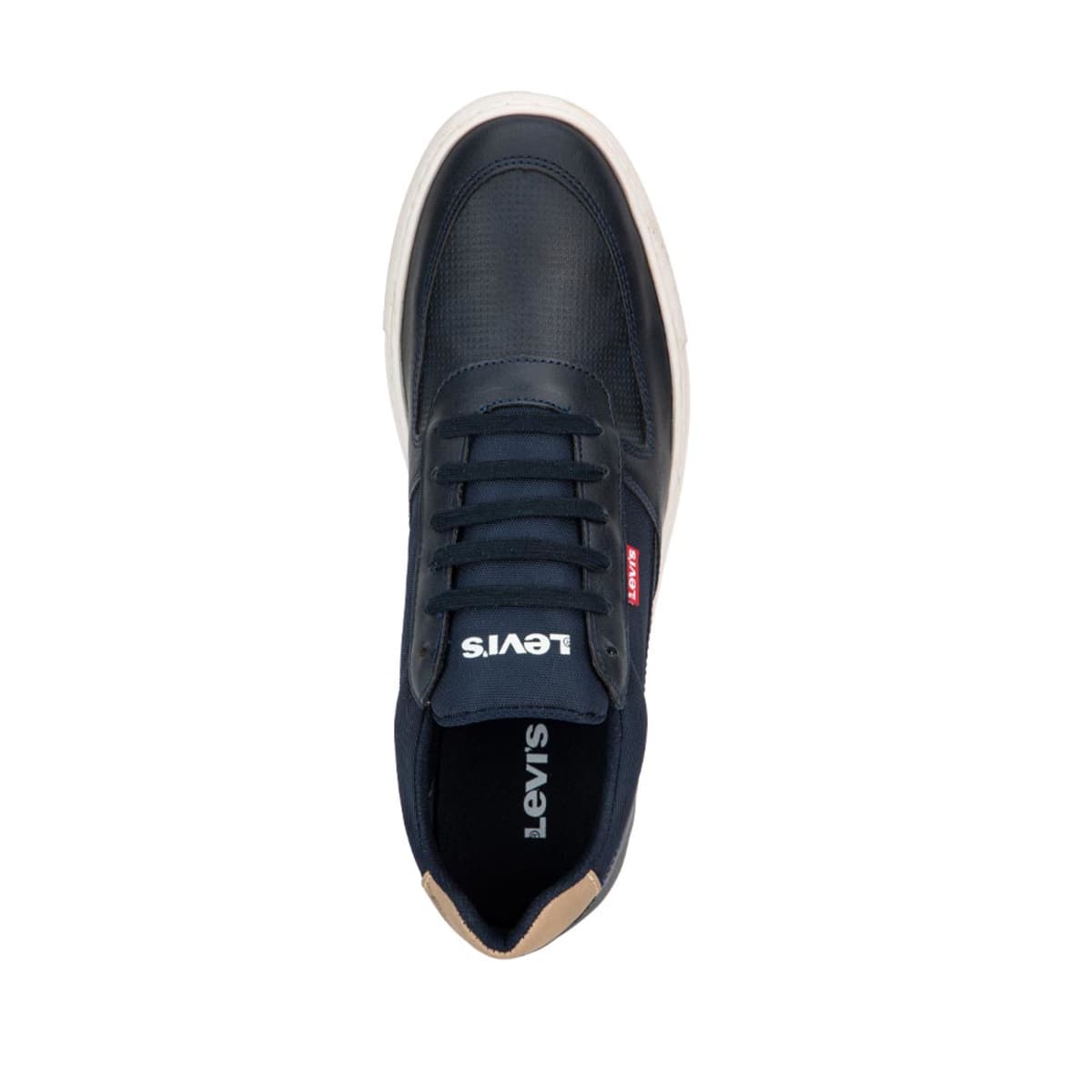 Tenis urbanos color azul marino marca Levis, para hombre, mod. 1091361