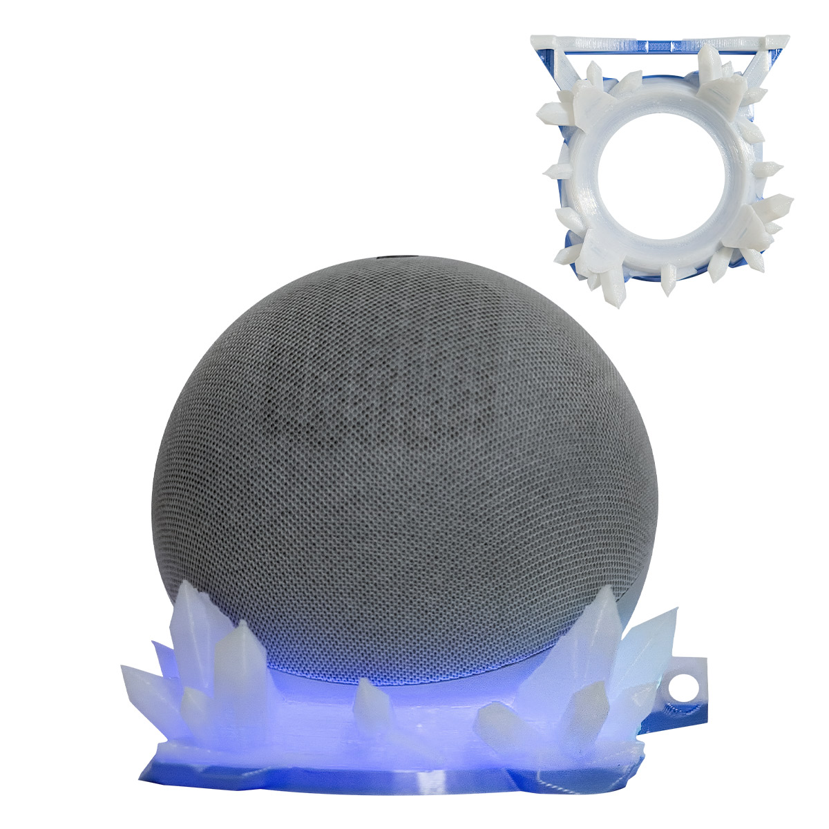 Soporte Para Alexa Echo Dot Tipo Cristales Impremli