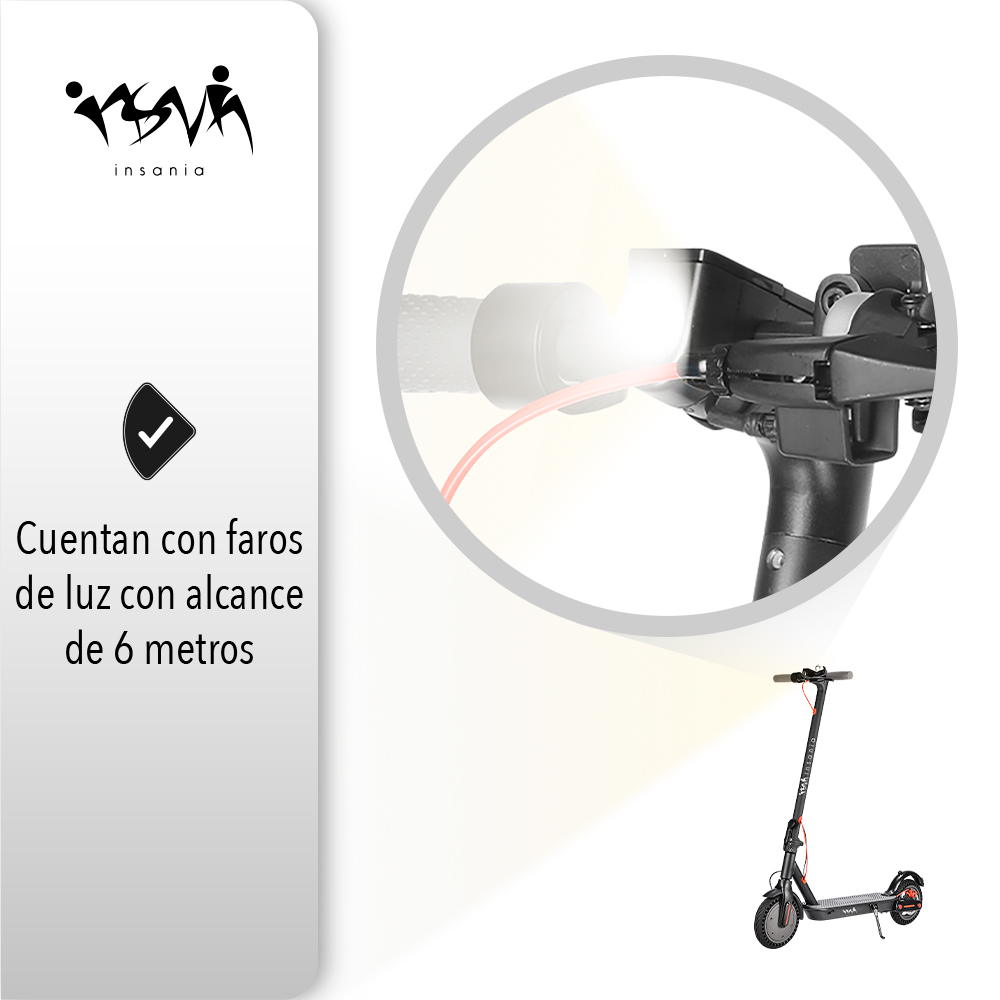 Scooter Electrico Patín Insania 18 Km/h 350 W.