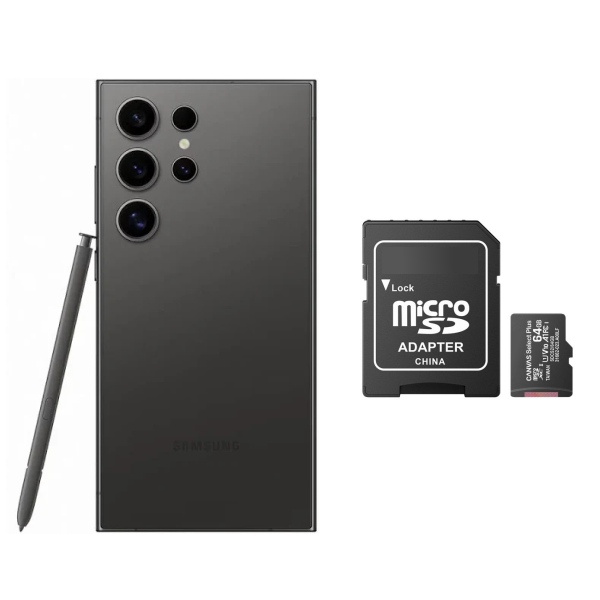 Samsung Galaxy S24 Ultra Negro Titanium 512GB Nuevo Snapdragon + Memoria MicroSD.
