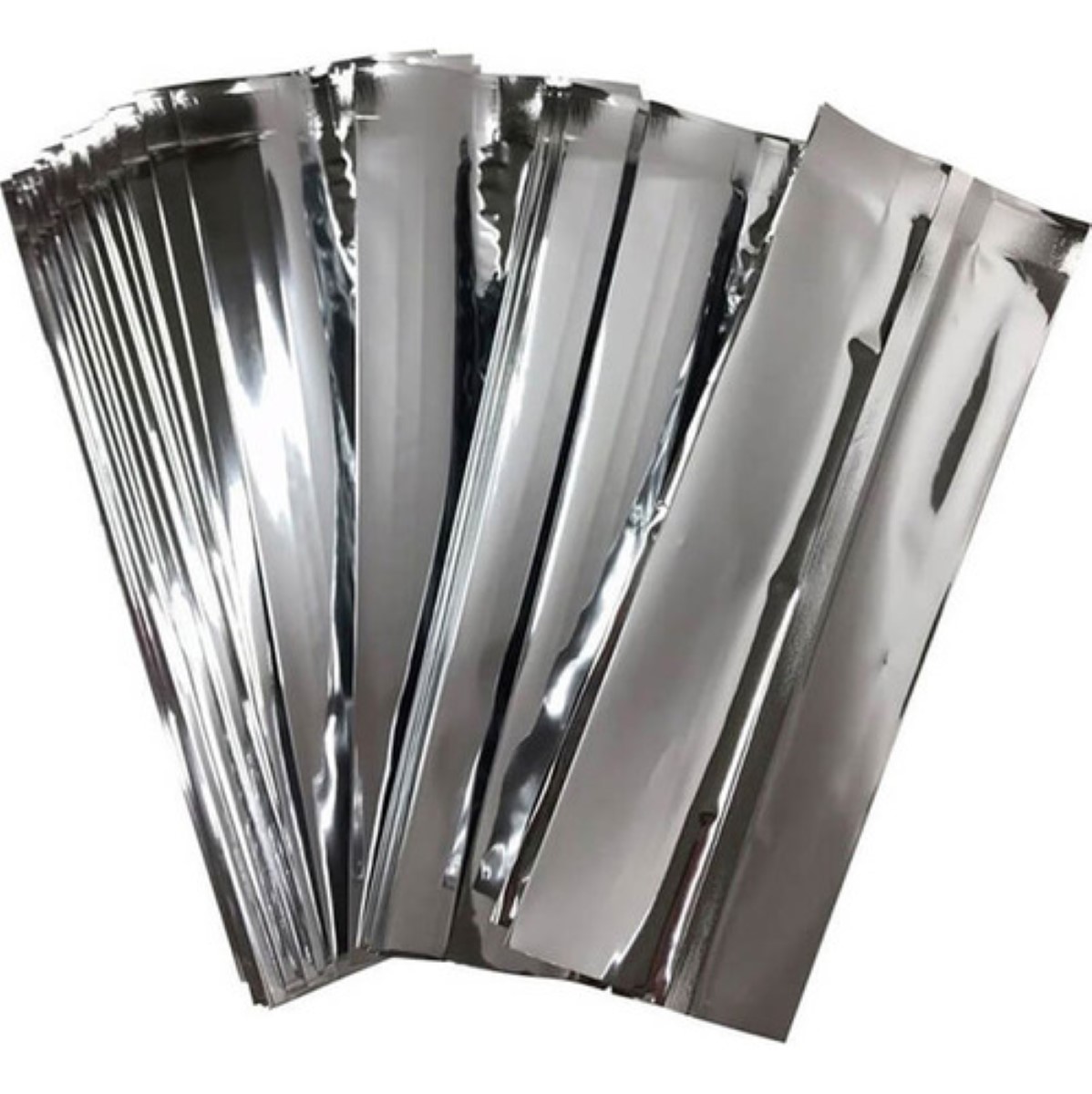 Bolsas Metalizadas 1kg Para Café Semillas Alimentos Polvos plata