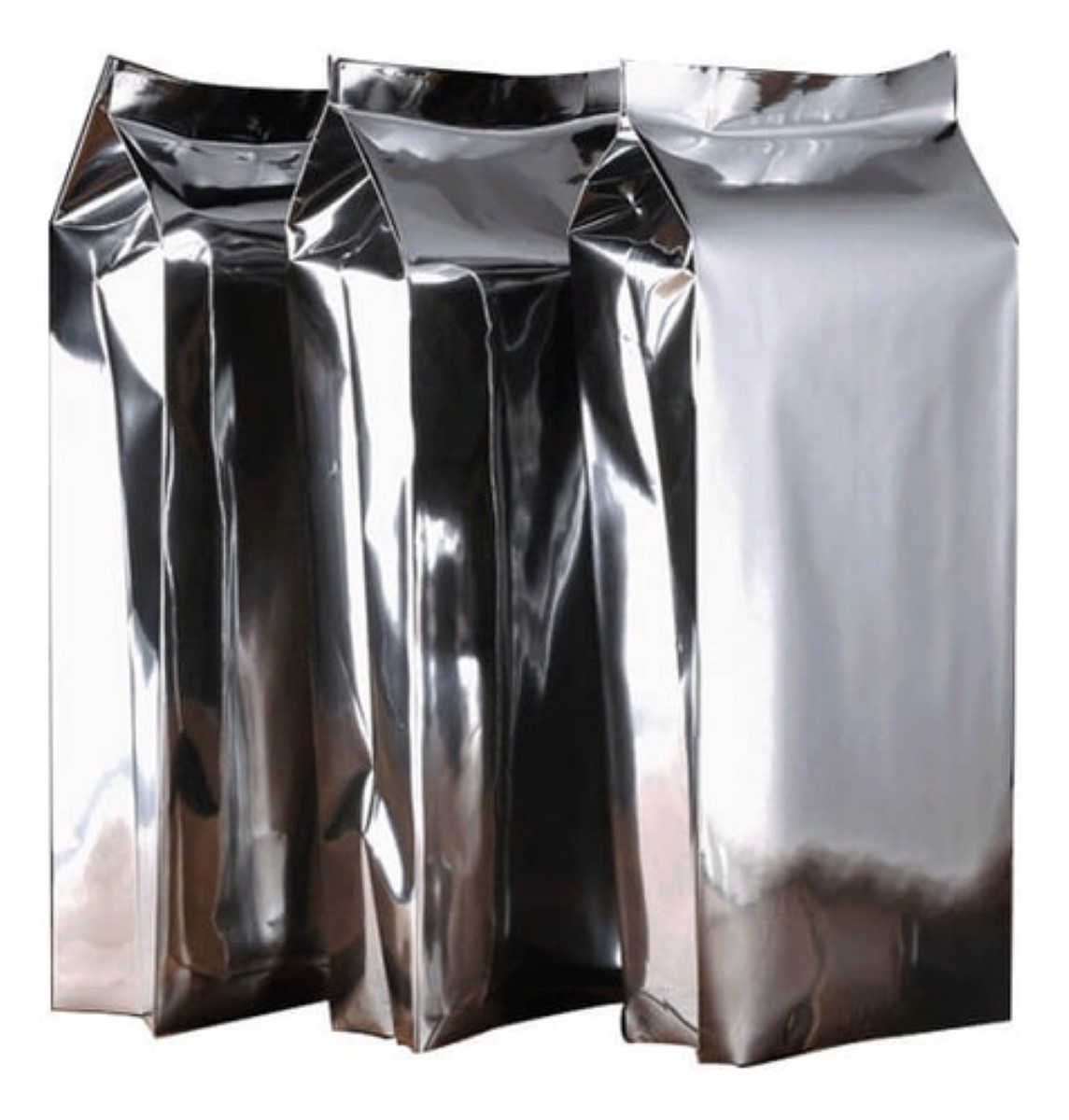 Bolsas Metalizadas De 500 Gramos Café Semillas Alimentos plata 