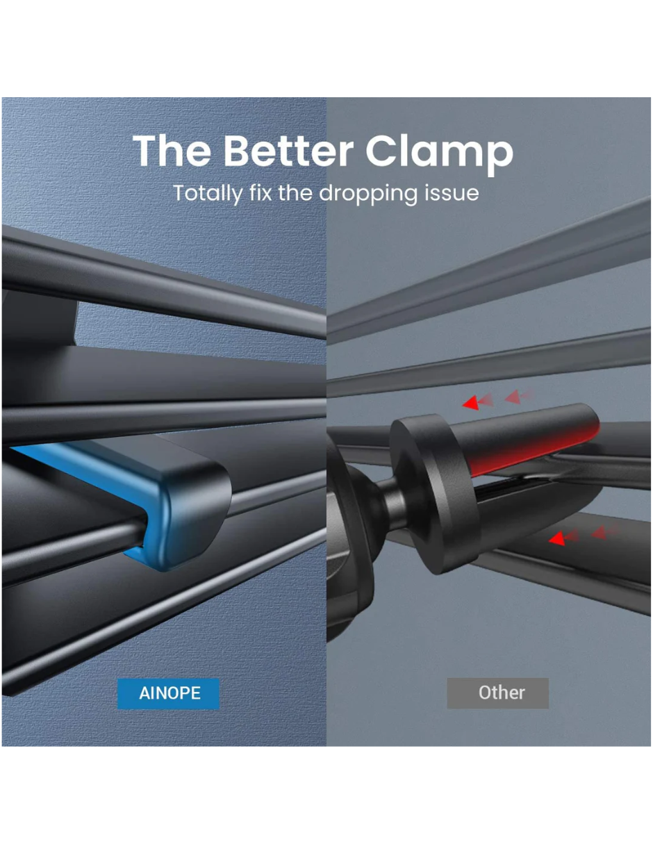 Soporte de Celular para Ventila de Auto Ultra Resistente Mecanico