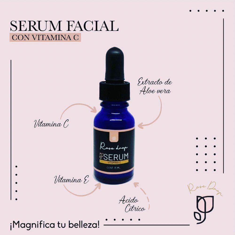 Sérum facial de vitamina C