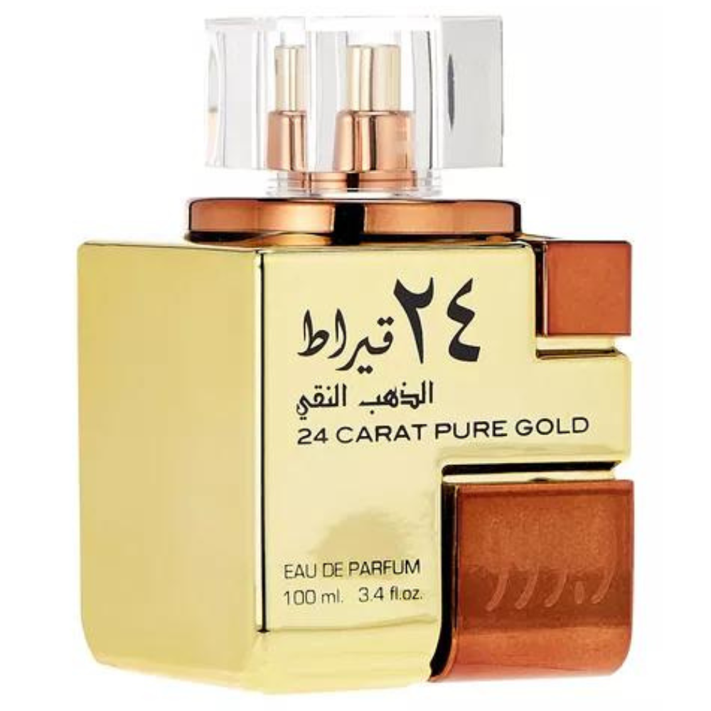 Perfume Lattafa 24 Carat Pure Gold 100ml Unisex Edp