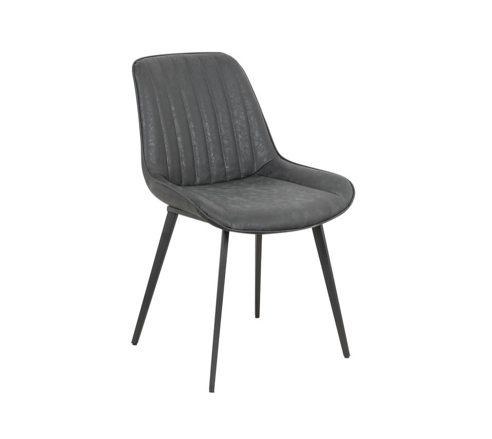 Set De 2 Sillas Para Comedor Moderno Nala Negro