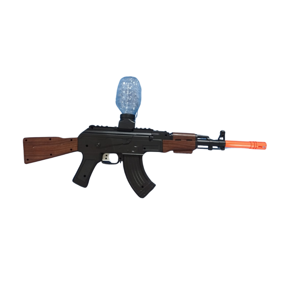 Pistola de hidrogel recargable  AK-47 negro/madera 