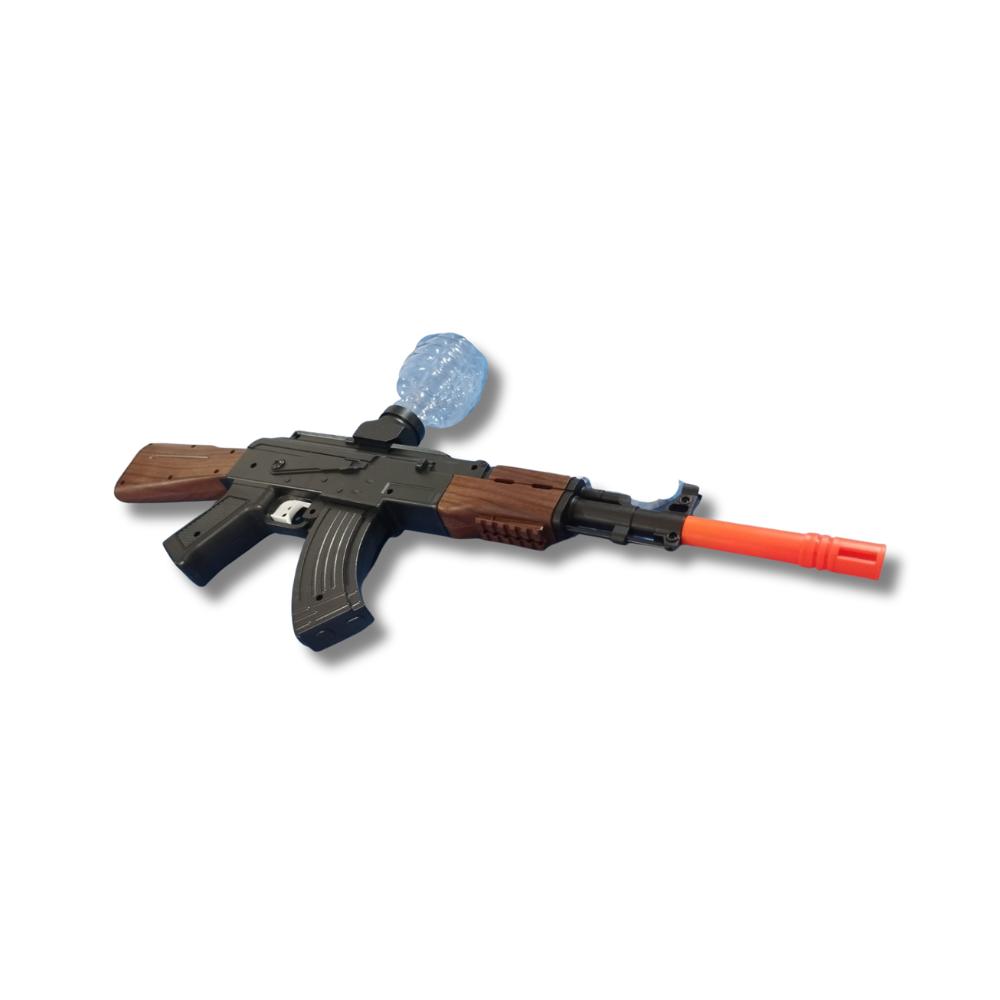 Pistola de hidrogel recargable  AK-47 negro/madera 
