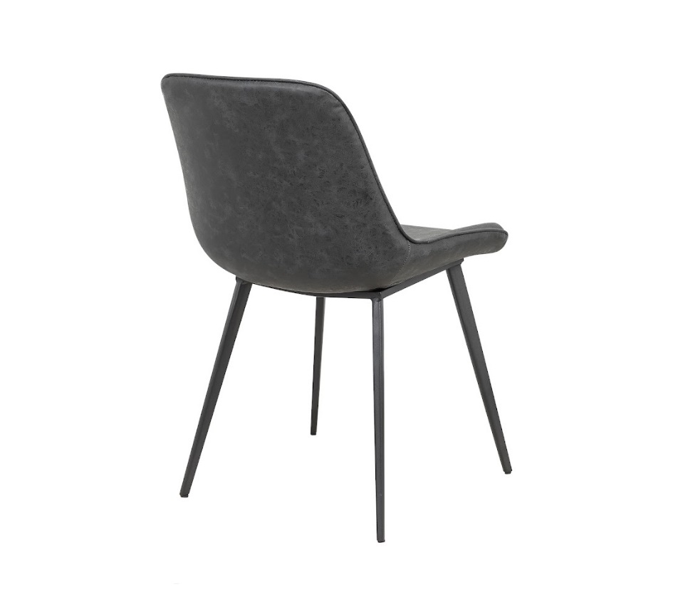 Set De 2 Sillas Para Comedor Moderno Nala Negro