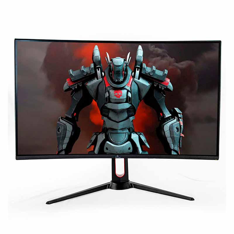 Monitor Gamer Curvo Yeyian Sigurd LED 31.5", Full HD, FreeSync, 165Hz, HDMI, Negro/Rojo