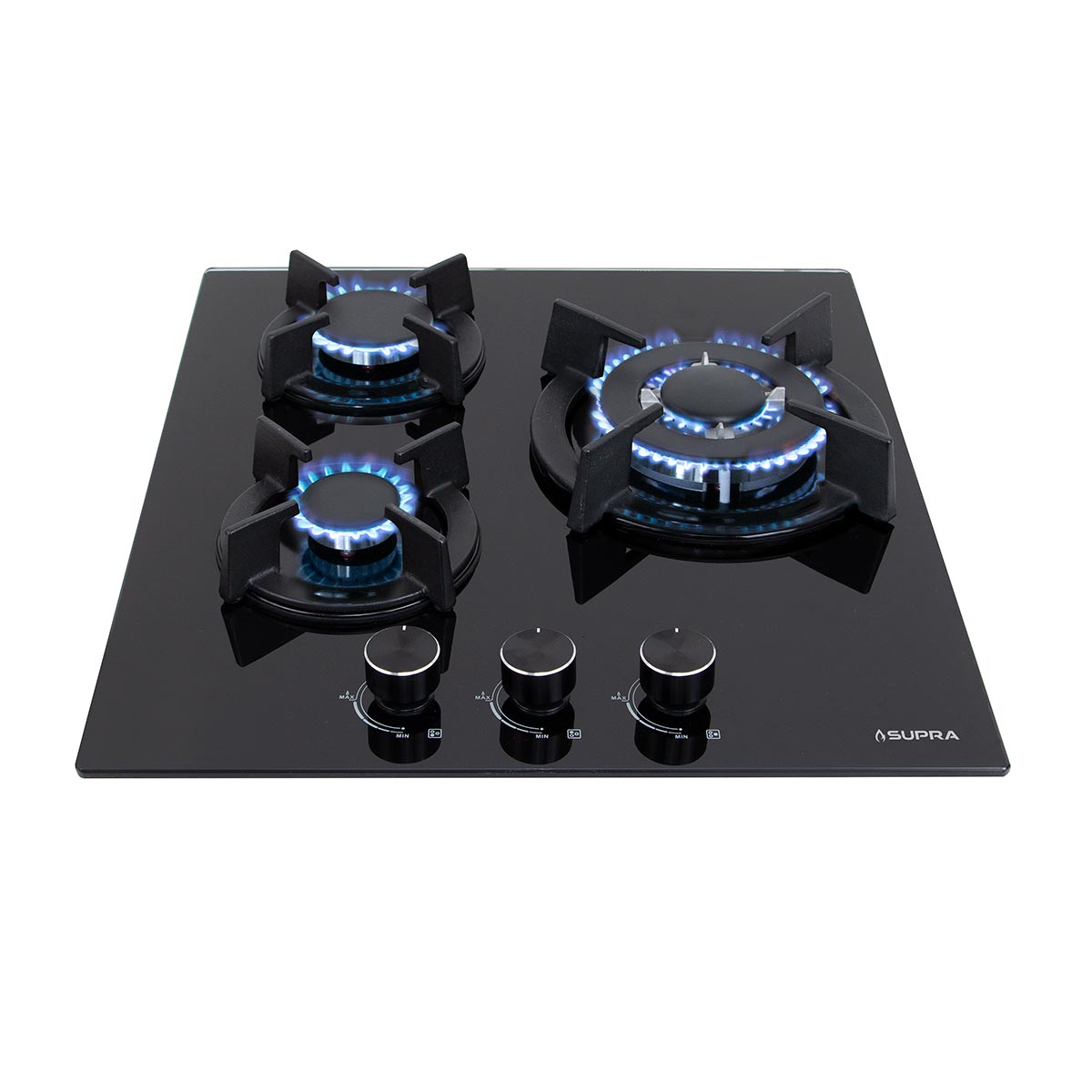 Parrilla A Gas Empotrable BARELLA Supra De 45cm Con 3 Quemadores