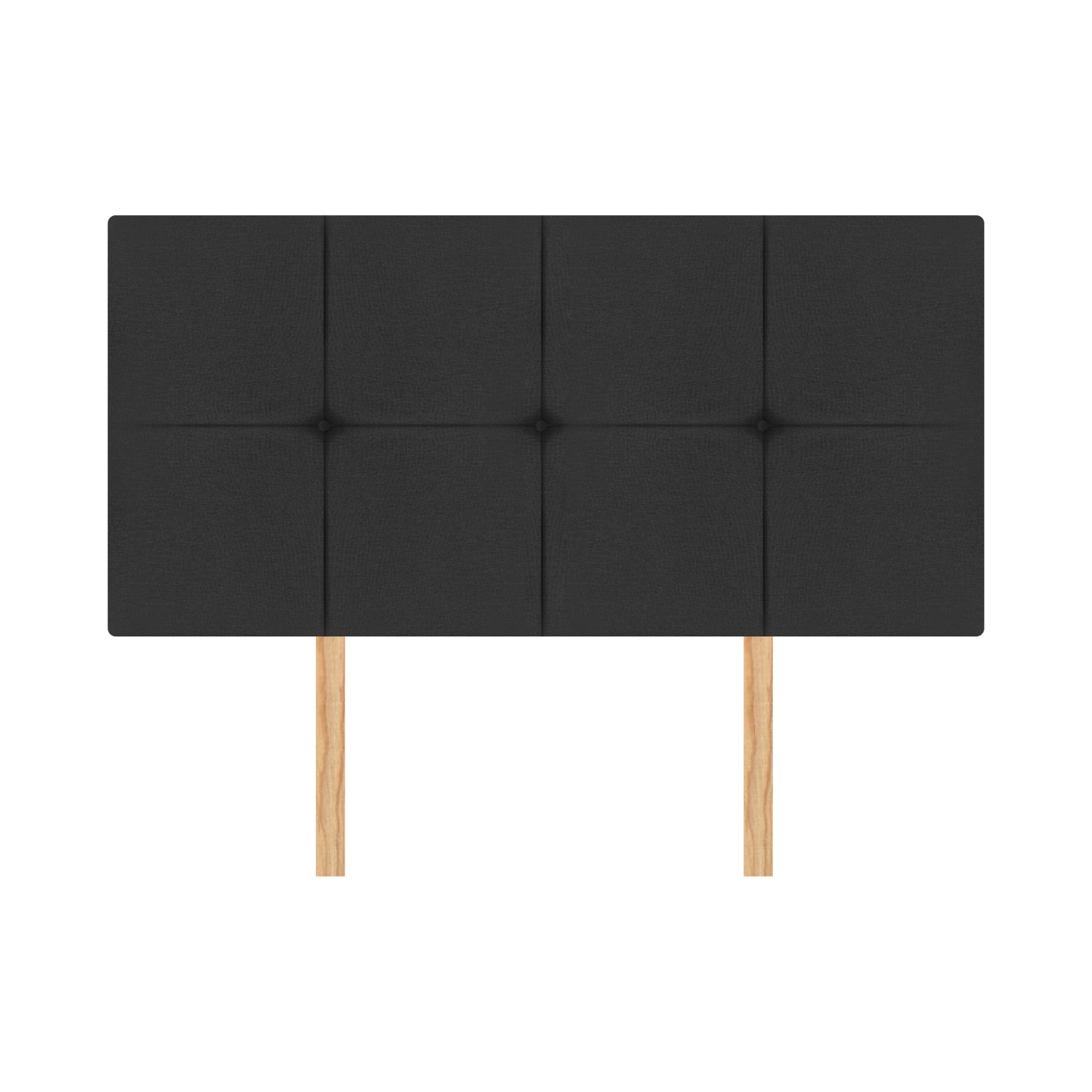 Cabecera Queen Size Cuadro Grande Económica Msi 2 Cojines - Gris Oxford