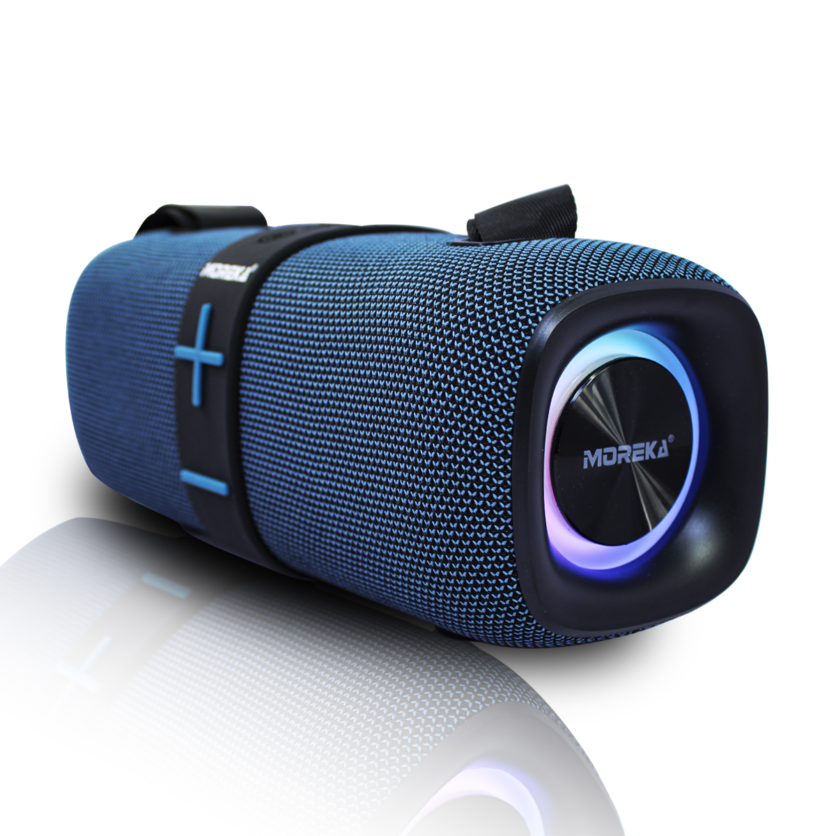  Bocina Altavoz Cilindrica Aprueba De Agua Moreka 20w  