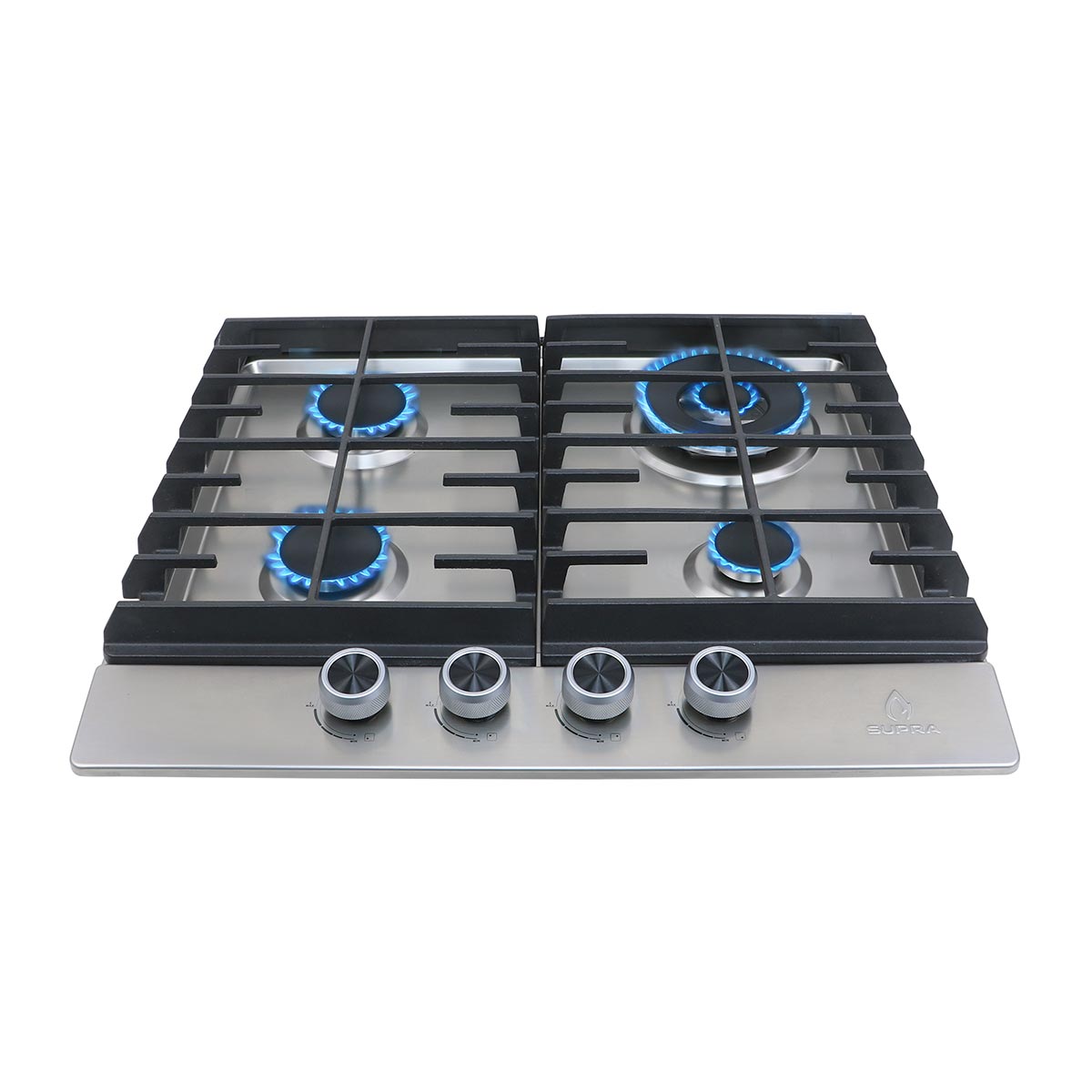 Parrilla Gas Supra 4 Quemadores Empotrable IMPERIA De 60cm En Acero