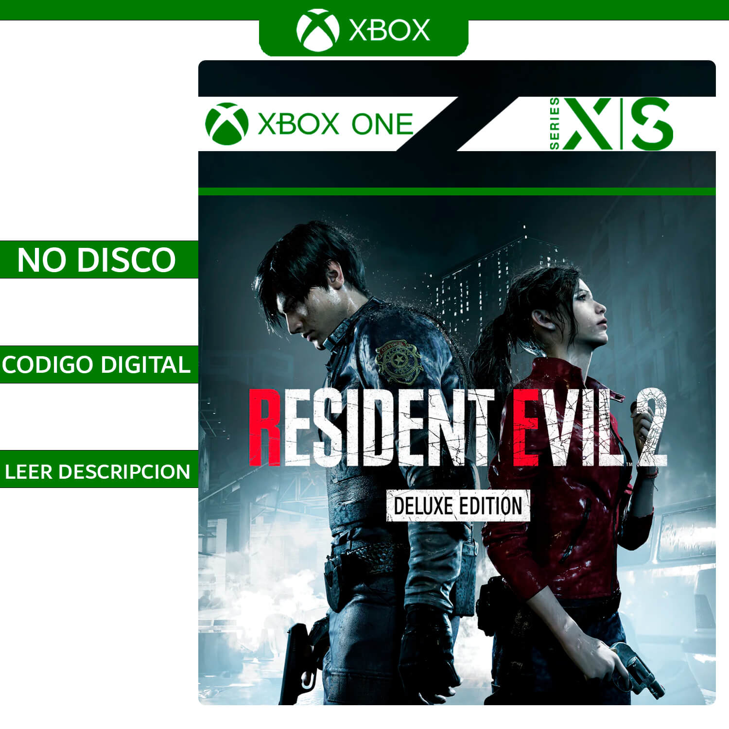 RESIDENT EVIL 2 Deluxe Edition Codigo Digital - Leer Descripcion -