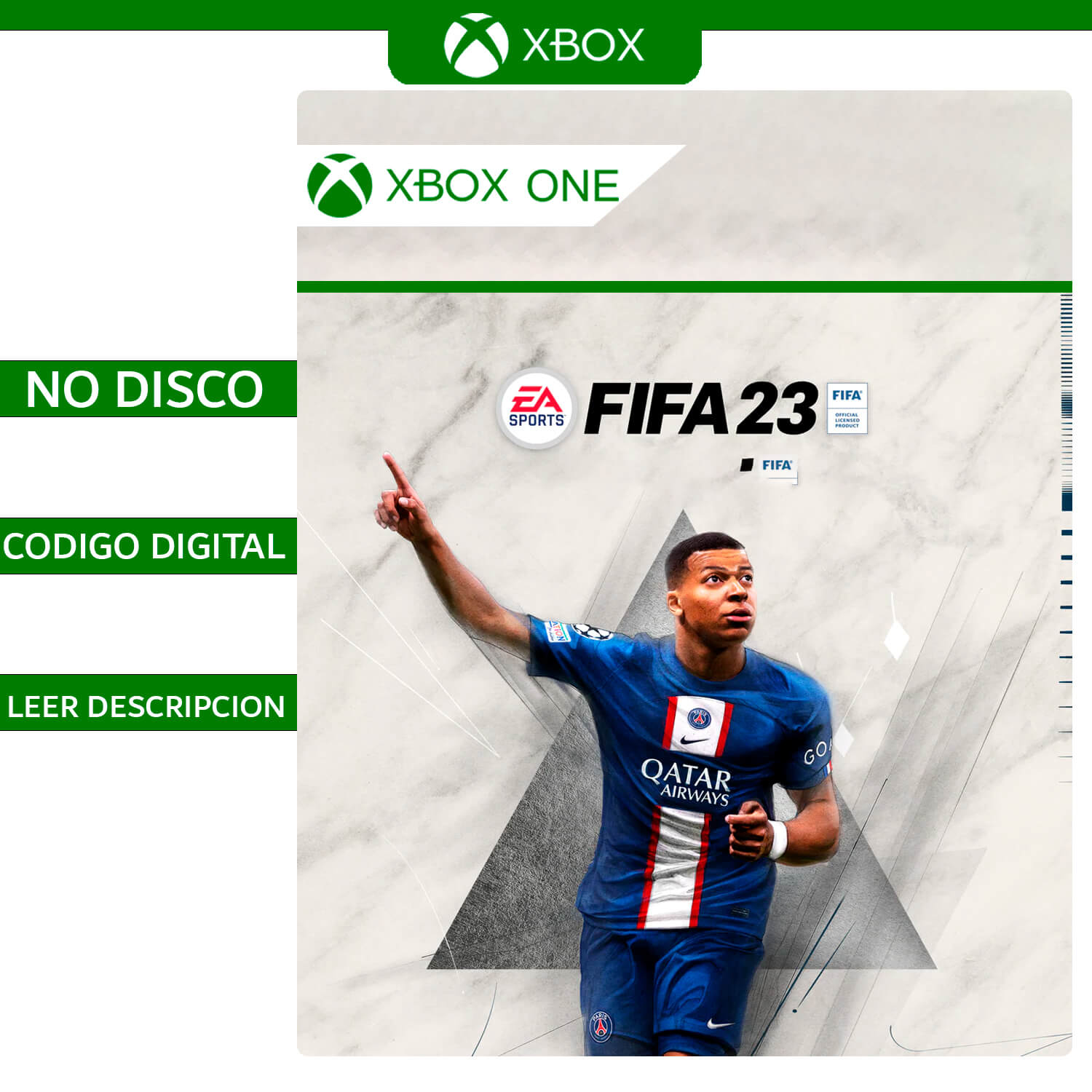 EA SPORTS FIFA 23 Edicion Estandar para Xbox One - Codigo Digital - Leer Descripcion