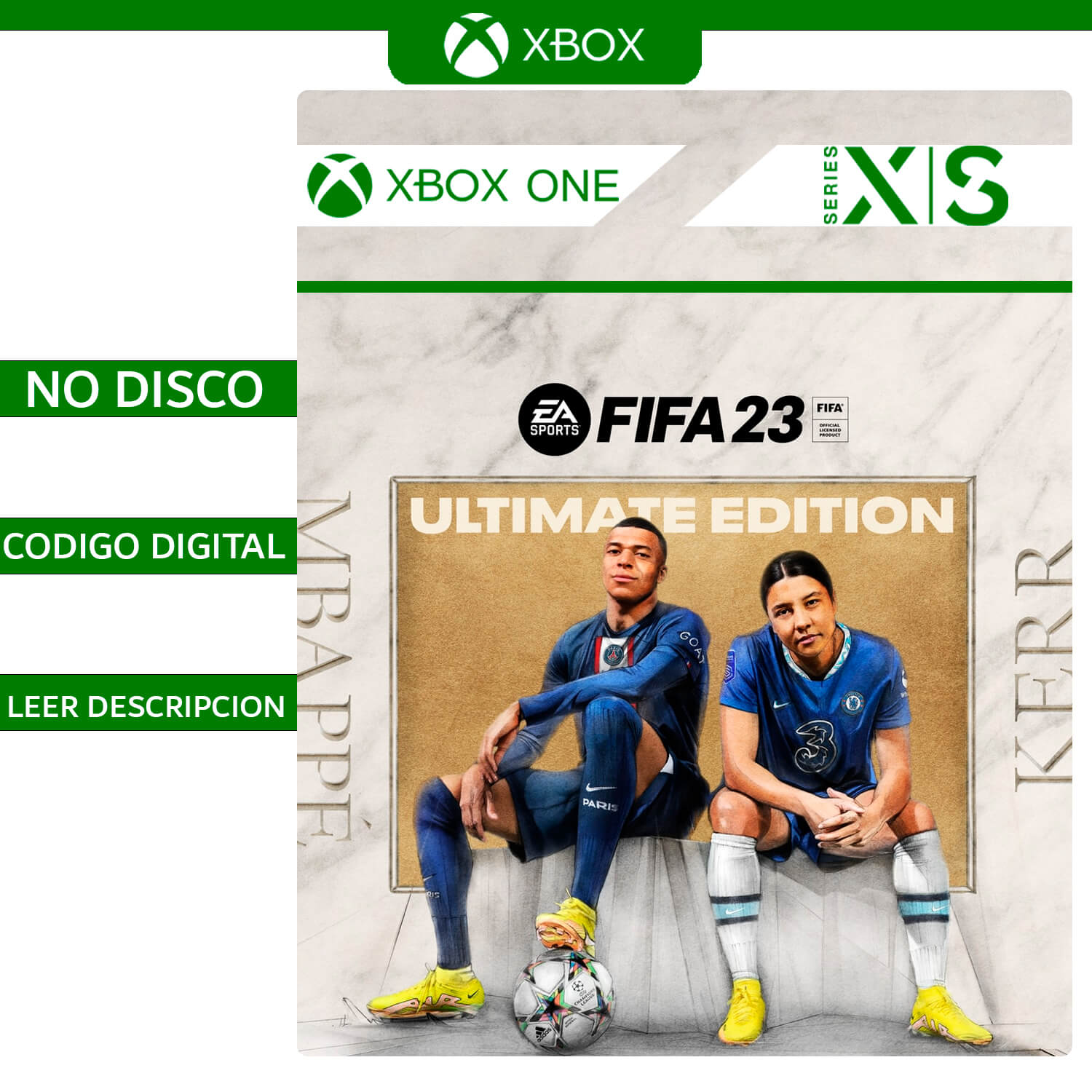 EA SPORTS FIFA 23 Ultimate Edition para Xbox One y Xbox Series XlS - CODIGO DIGITAL - Leer Descripcion