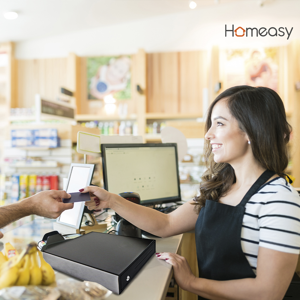 Cajon De Dinero Metálico Divisiones Para Billetes Y Monedas.