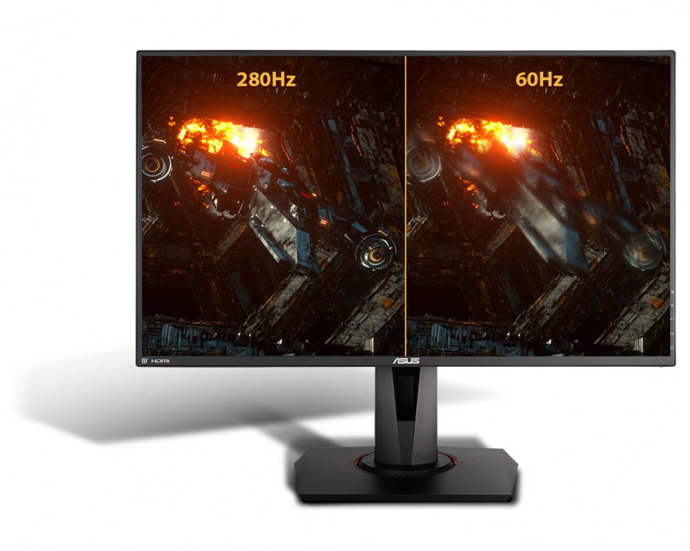 Monitor Gamer ASUS TUF Gaming VG279QM LED 27", Full HD, G-Sync Compatible, 280Hz (OC. 240Hz, 144Hz), HDMI,