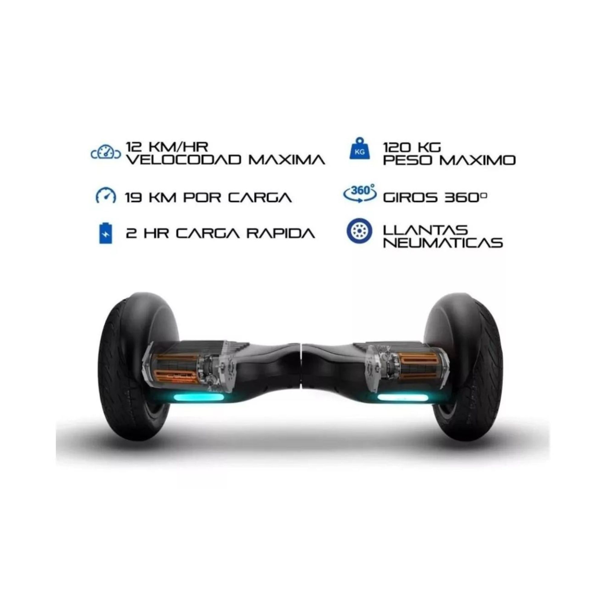 Patín Eléctrico Hoverboard Vento