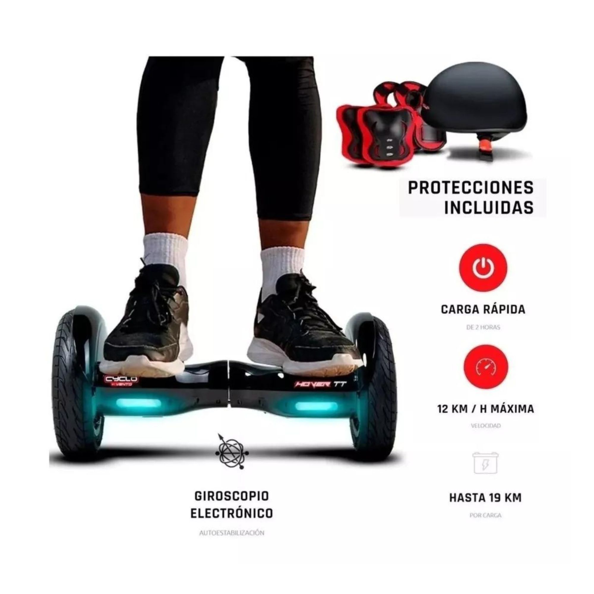Patín Eléctrico Hoverboard Vento