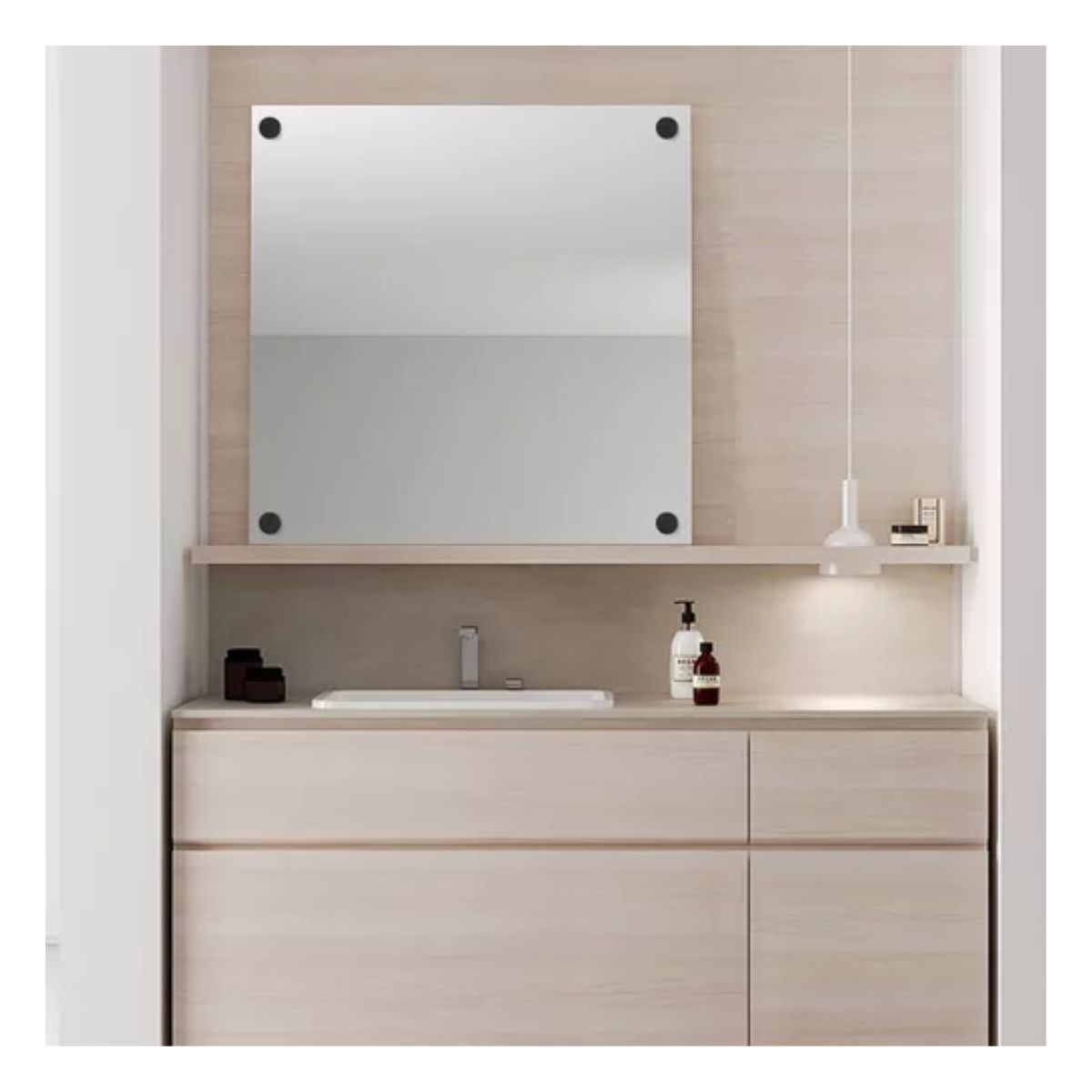 20pcs Chapetones De 25*30mm Para Montaje De Herrajes Vidrio negro