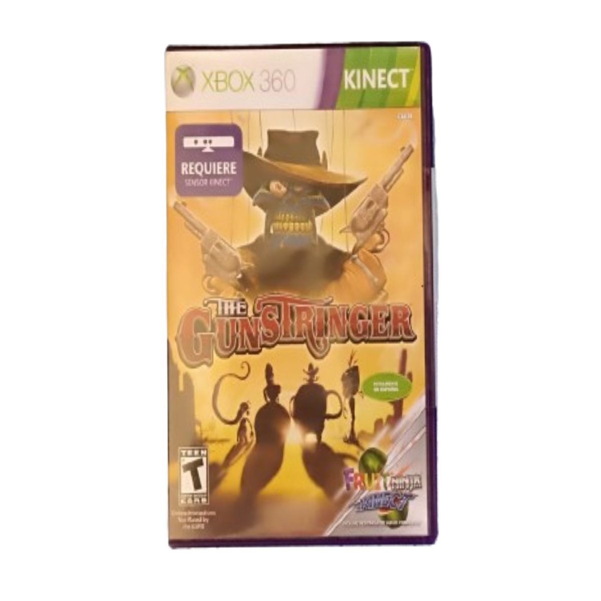 Juego Xbox 360 The Gunstringer Kinect consola gamer disco video juego
