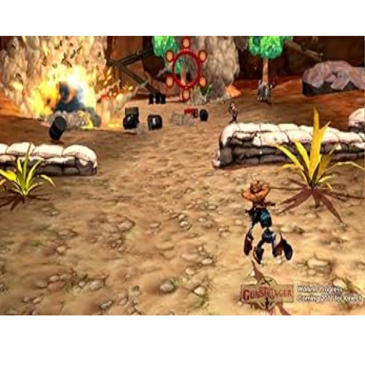 Juego Xbox 360 The Gunstringer Kinect consola gamer disco video juego