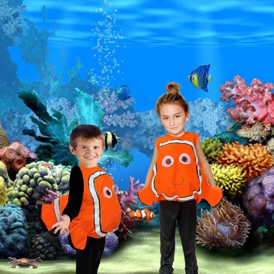 Disfraz de Pez Niñas y Niños - Disfraces de Primavera - Animales del Mar Pescado