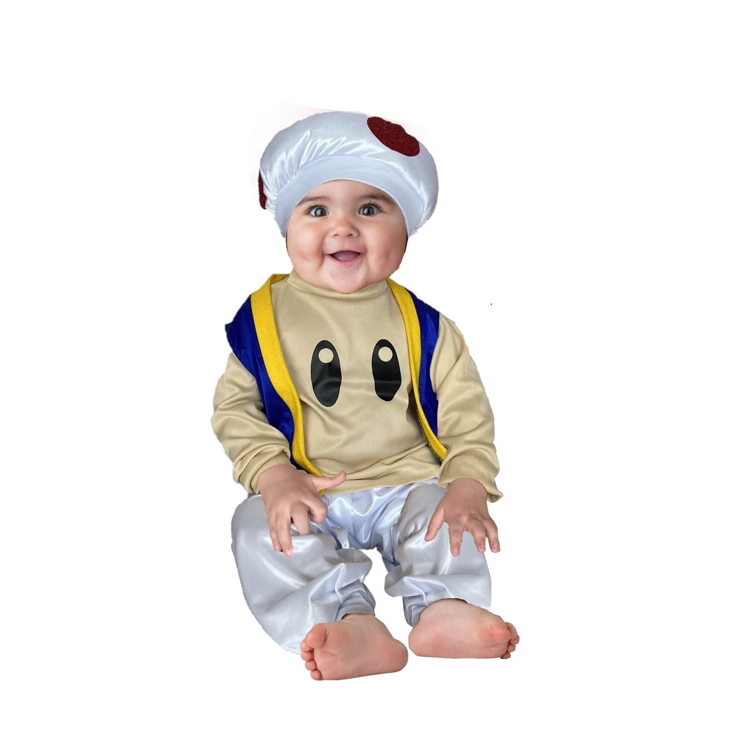 Disfraz de Hongo Cosplay Personajes Mario Bros para Bebé y Niños Disfraces Toad