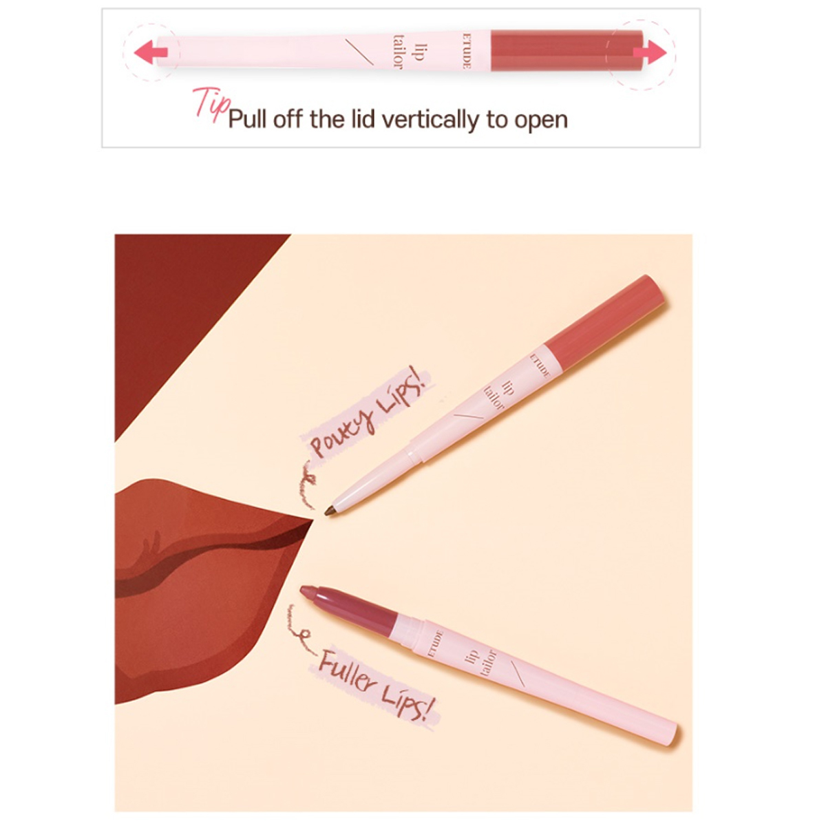 Lápiz para Labios Lip Tailor -01 Dusty Salmon.