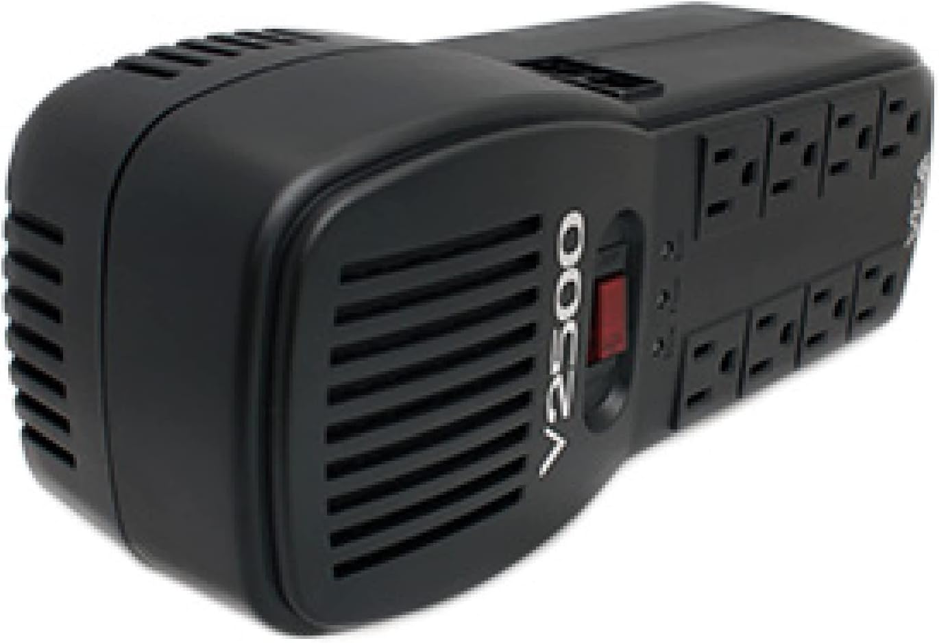 Regulador Vica V2500 2500VA 300J Entrada 100-127V Negro energía pc laptop pantalla cel 