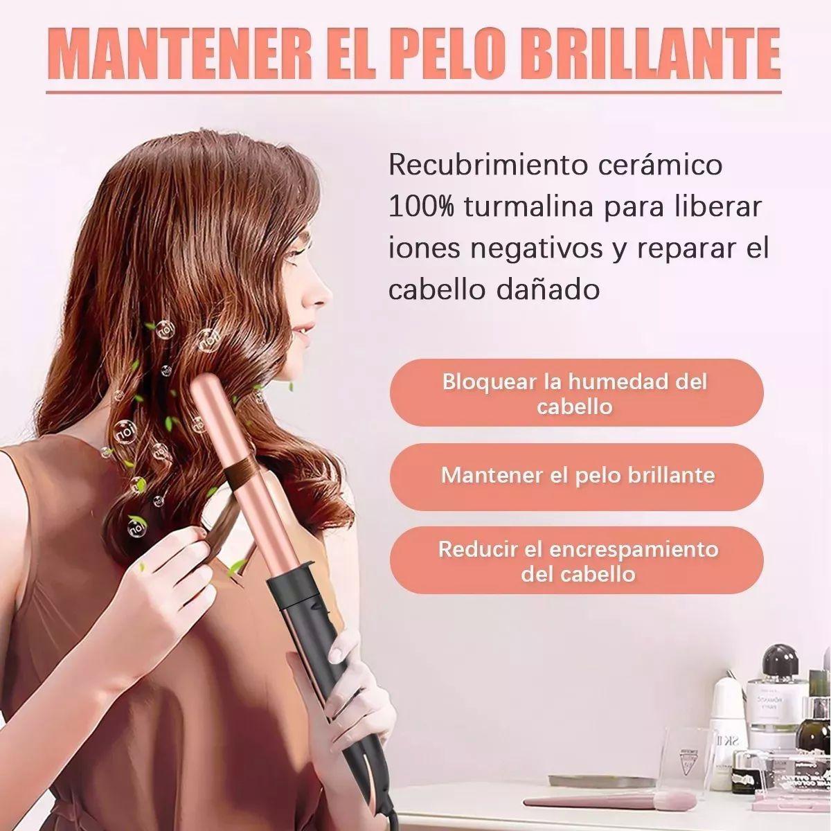 Rizador  profesional de cabello 5 en 1  