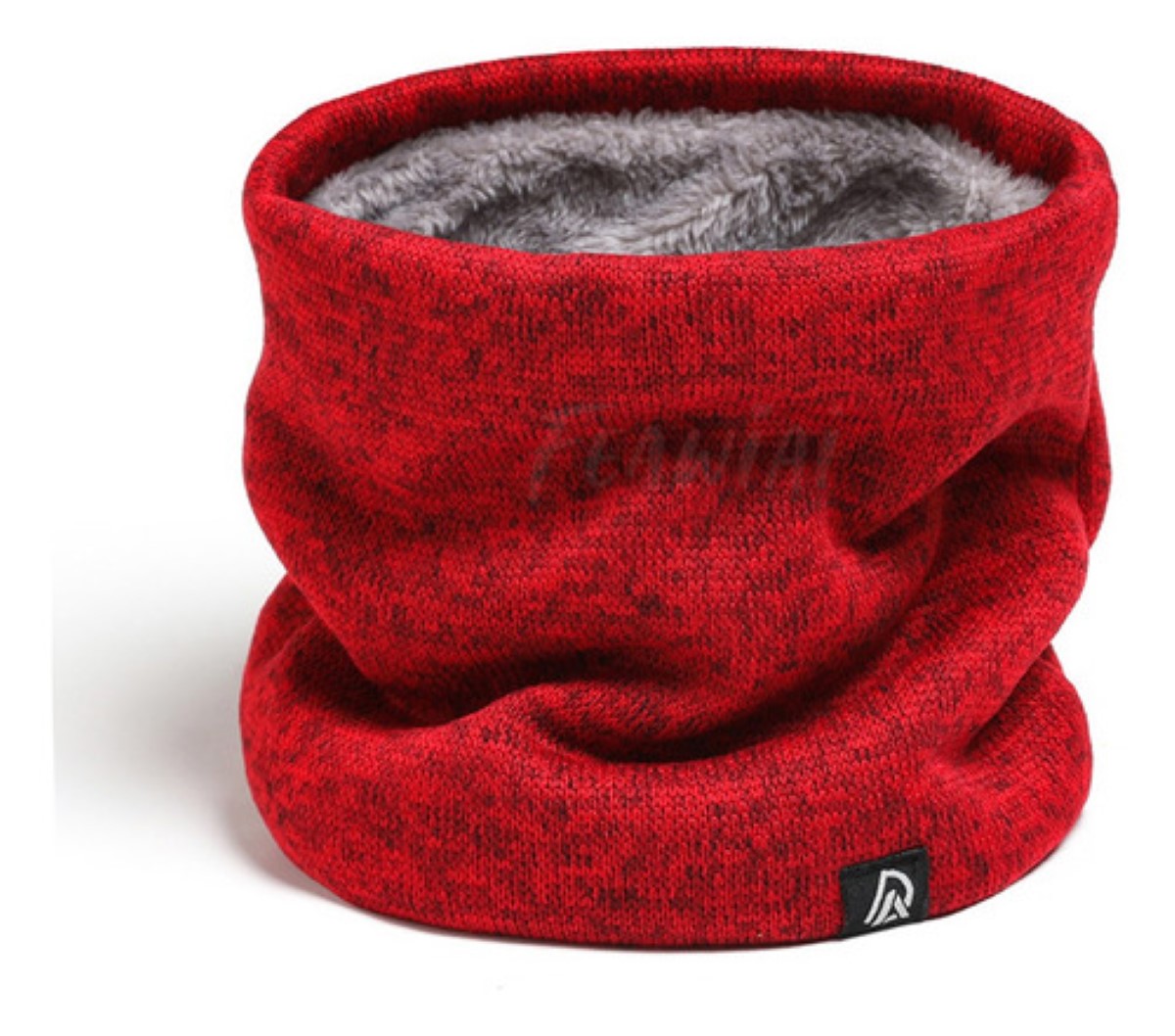 Bufanda Cuello Invierno Frío De Unisex Caballero Termico rojo