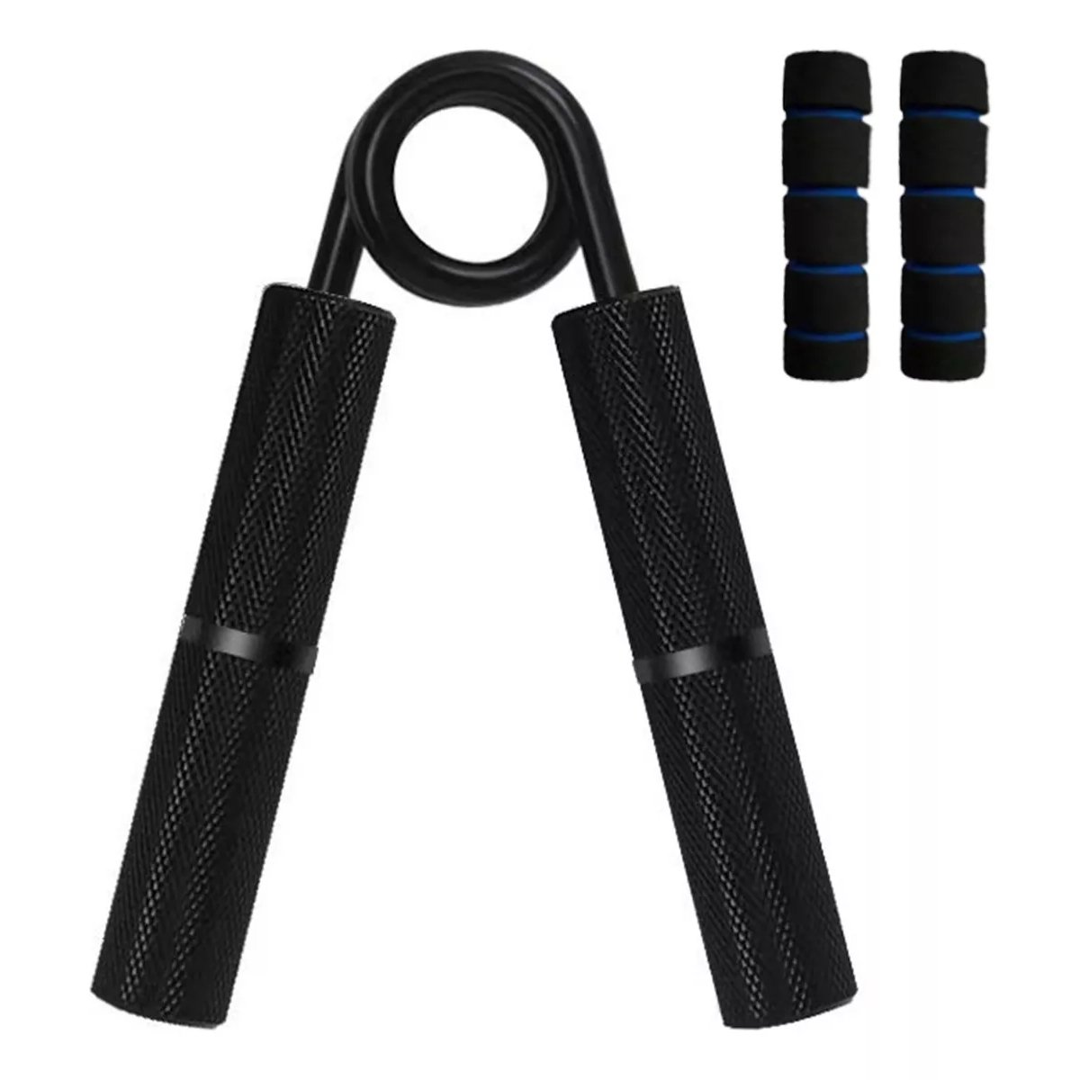 Hand Grip Ejercitador De Agarre De Dedos Para Fitness 100Lbs Negro