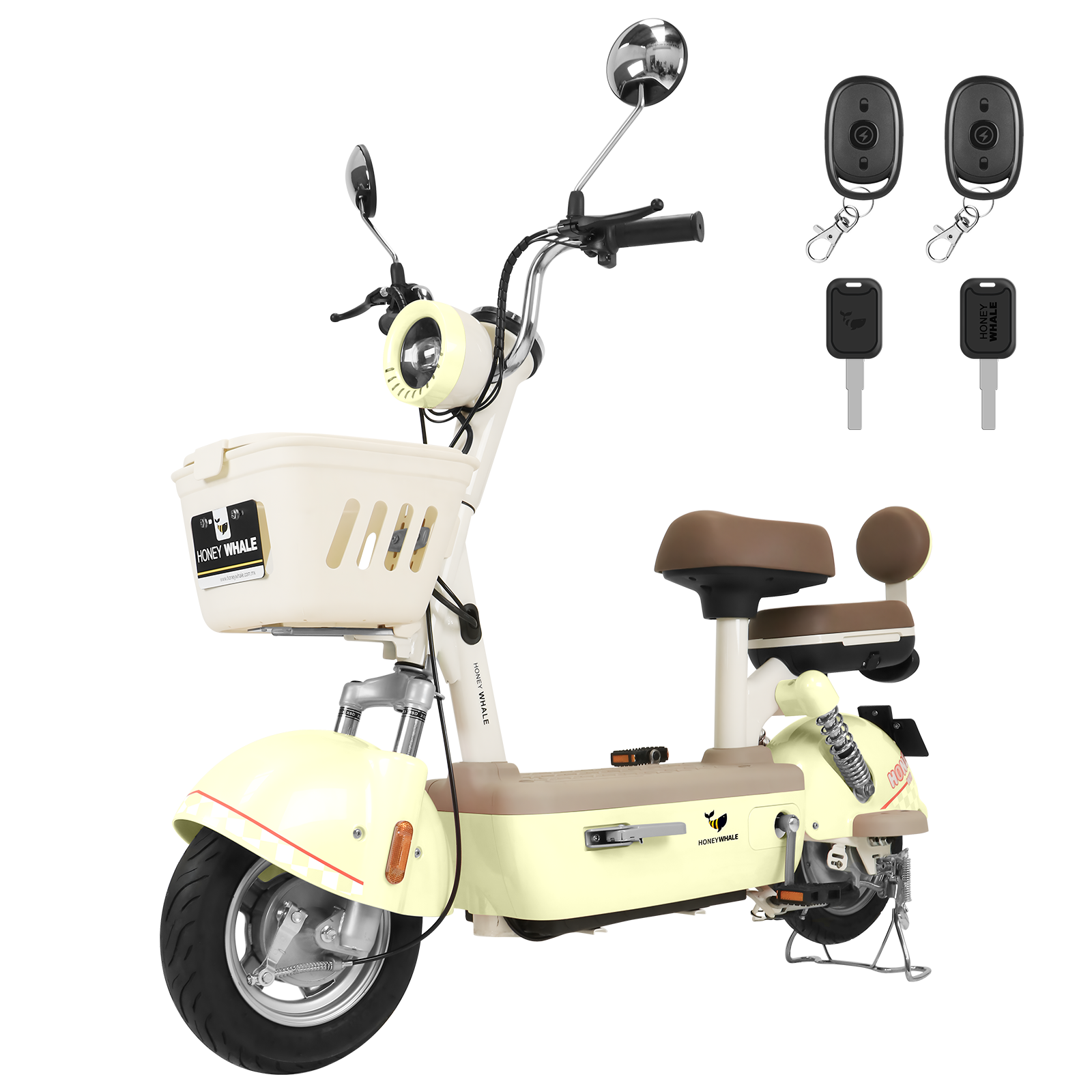 Motobici Eléctrica Honey Whale U4S Verde.