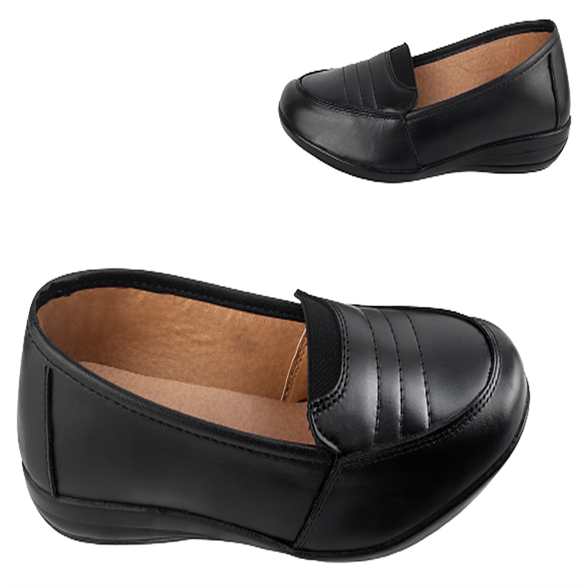 Zapatos Cómodos Dama Pie Diabético Juanetes 100% Piel 1130-n.