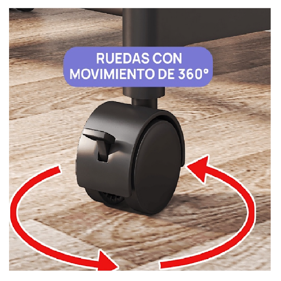 Soporte Perchero Y Zapatera Multifuncional Con Llantas De 2 Niveles