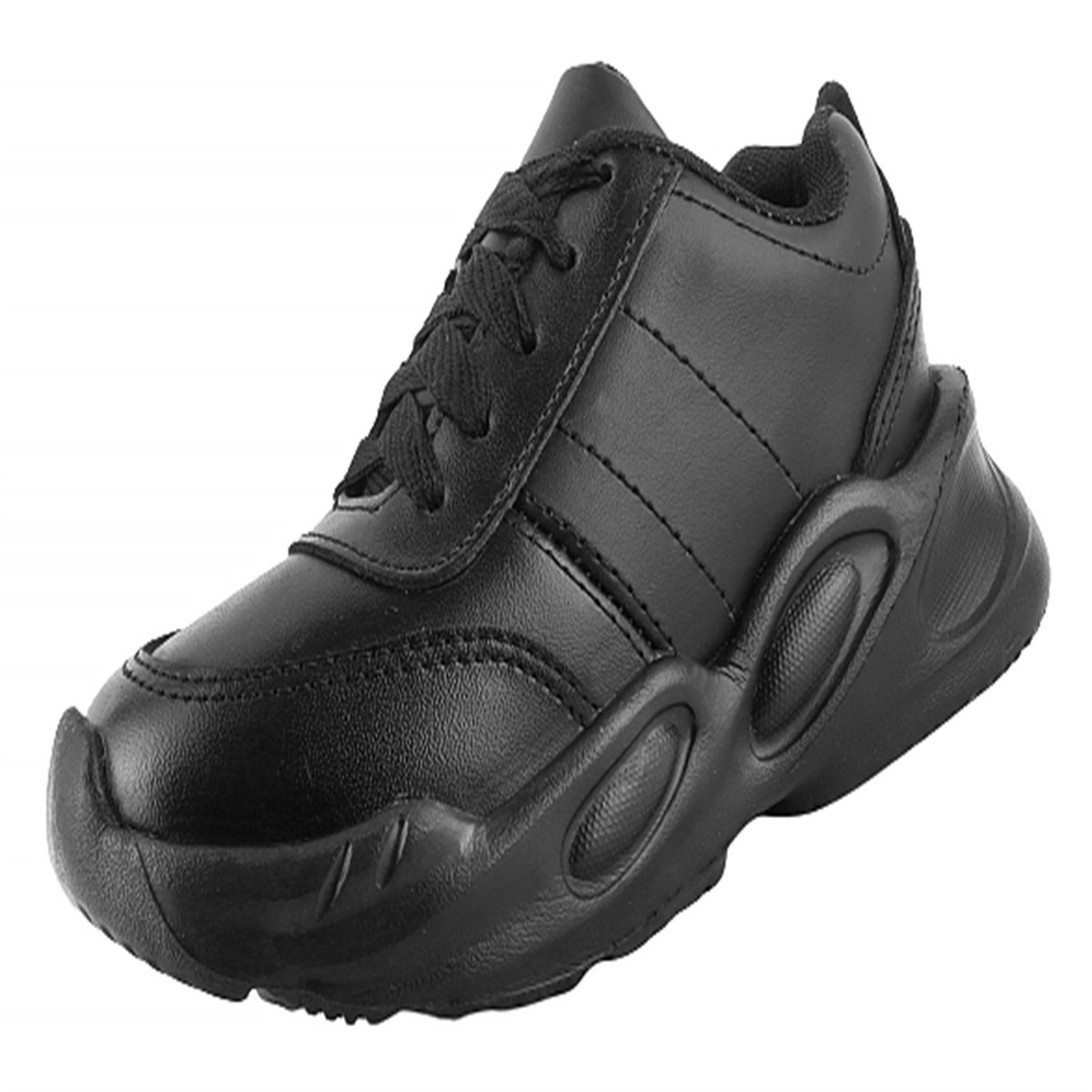 Tenis Niño Escolares Arco Ortopedico 100% Piel 1938-nn 12-21 (12.0 - 21.0).