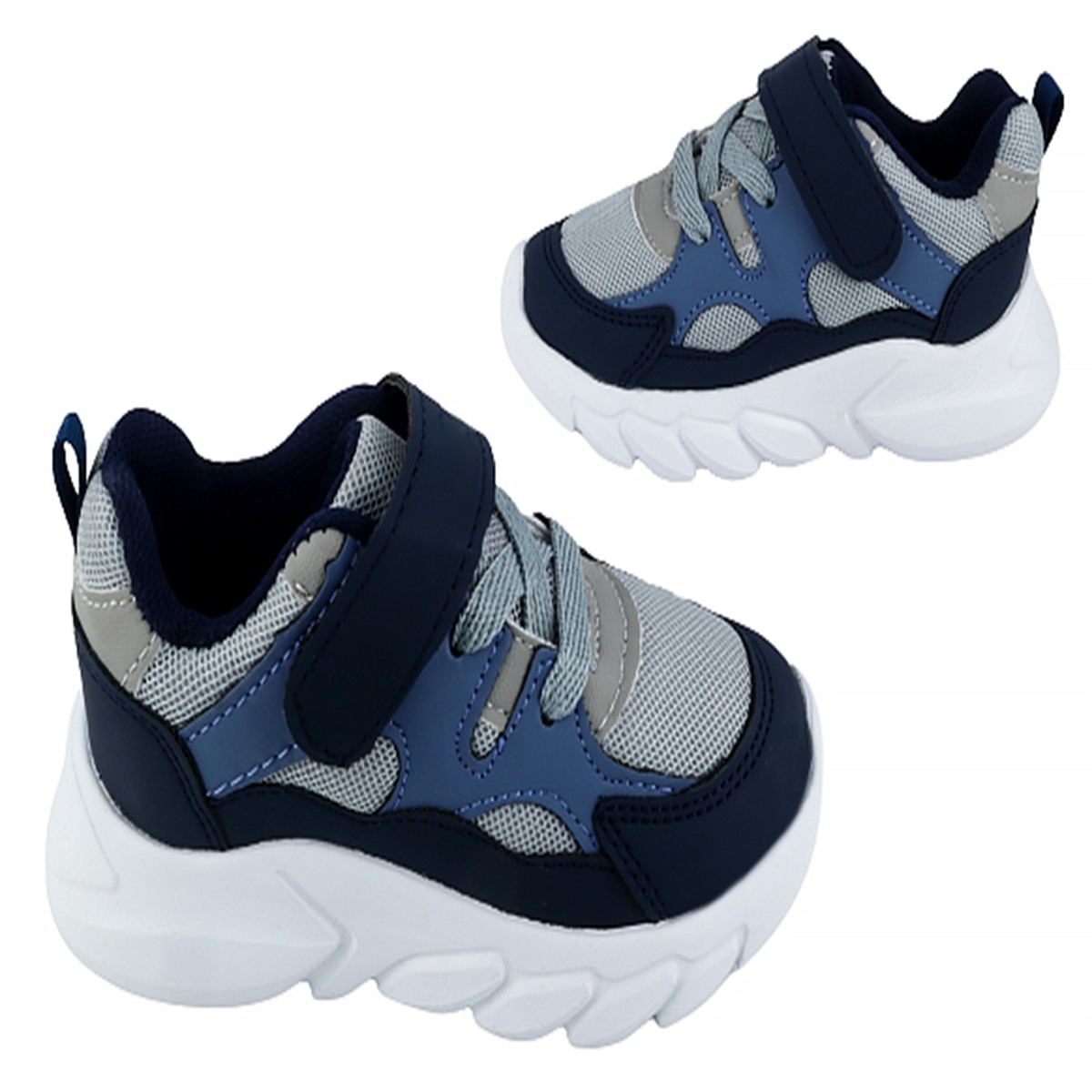 Tenis Niño Deportivos Velcro Arco Ortopédico Cómodo 590-gdm