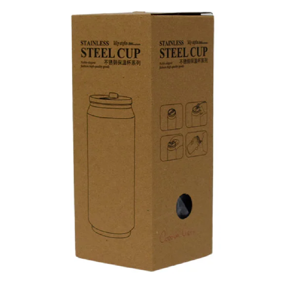 Termo Vaso Tipo Lata Diseño de Ultra 500 ML